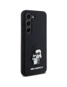 Hurtownia GSM - Etui Karl Lagerfeld KLHCS24SSMHKCNPK Samsung Galaxy S24 hardcase Silicone Karl&Choupette Metal Pin negru/black - KLD1964 - {ean13} - Hurt