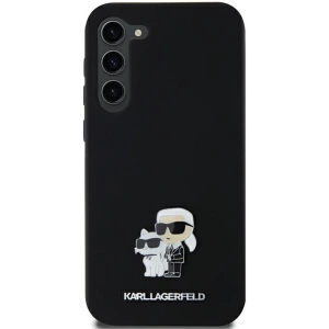 Hurtownia GSM - Etui Karl Lagerfeld KLHCSA35SMHKCNPK Samsung Galaxy A35 hardcase Silicon Karl&Choupette Metal Pin negru/black - KLD1968 - {ean13} - Hurt