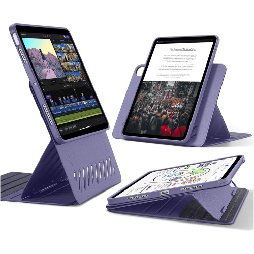 ESR Distributor - 4894240188385 - ESR768 - ESR Shift Magnetic Apple iPad Air 10.9 2020/2022 (4 i 5 gen) / iPad Air 11 2024 (6 gen) Purple - B2B homescreen