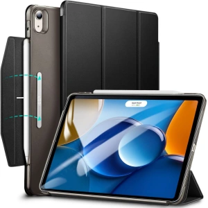 Hurtownia GSM - Etui ESR Ascend Trifold Apple iPad Air 10.9 2020/2022 (4. a 5. generace) / iPad Air 11 2024 (6. generace) Frosted Black - ESR769 - {ean13} - Hurt