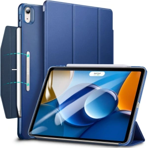 Hurtownia GSM - Etui ESR Ascend Trifold Apple iPad Air 10.9 2020/2022 (4. a 5. generace) / iPad Air 11 2024 (6. generace) tmavě modrá - ESR770 - {ean13} - Hurt