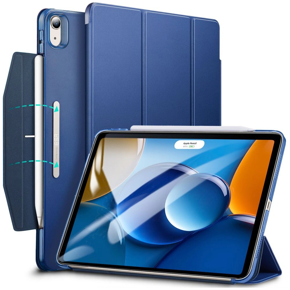 Hurtownia GSM - Etui ESR Ascend Trifold Apple iPad Air 10.9 2020/2022 (4. és 5. generáció) / iPad Air 11 2024 (6. generáció) Sötétkék - ESR770 - {ean13} - Hurt