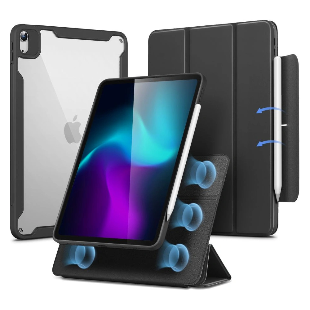 Hurtownia GSM - Etui ESR Rebound Hybrid Apple iPad Air 10.9 2020/2022 (4. és 5. generáció) / iPad Air 11 2024 (6. generáció) Fekete - ESR773 - {ean13} - Hurt