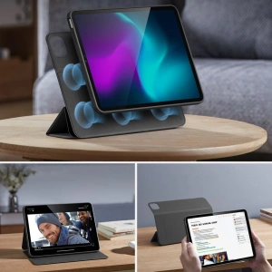 Hurtownia GSM - Case ESR Rebound Hybrid Apple iPad Air 10.9 2020/2022 (4. und 5. Generation) / iPad Air 11 2024 (6. Generation) Schwarz - ESR773 - {ean13} - Hurt