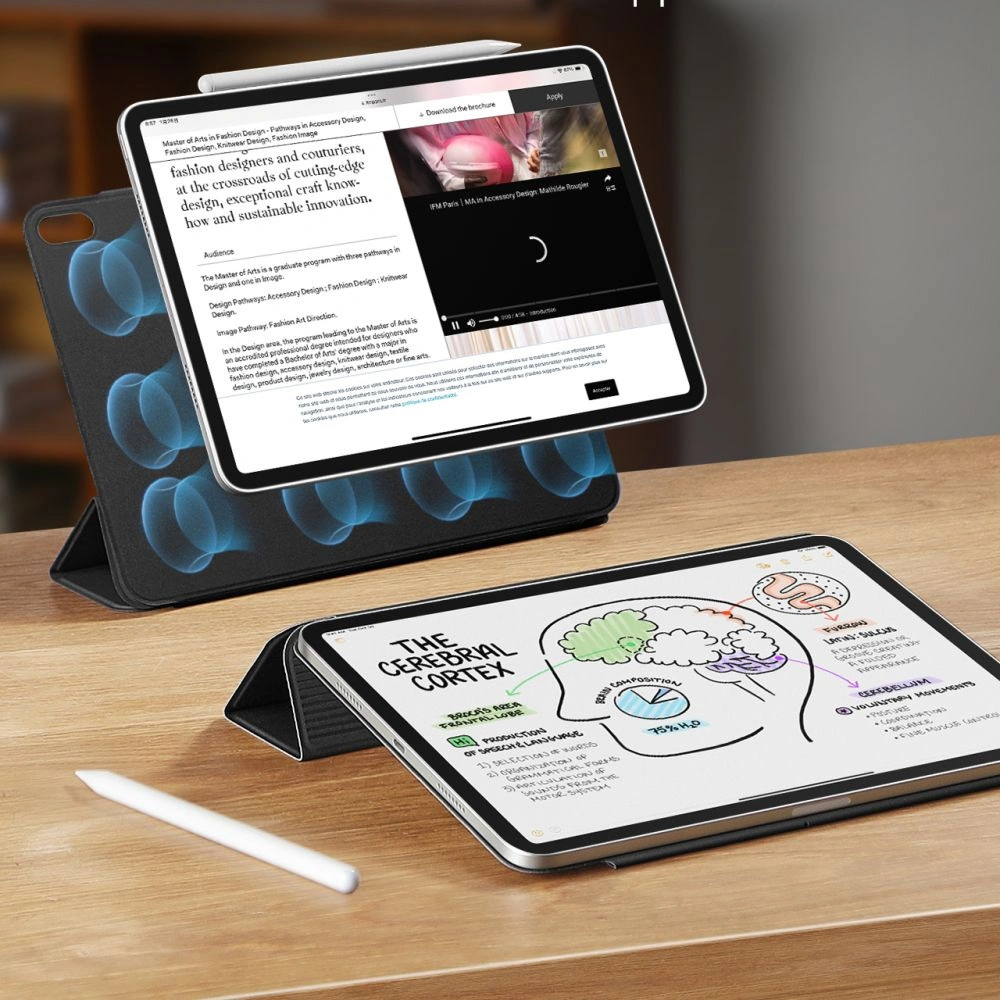 Hurtownia GSM - Etui ESR Rebound Magnetic Apple iPad Pro 11 2024 (5. generációs) Fekete - ESR775 - {ean13} - Hurt