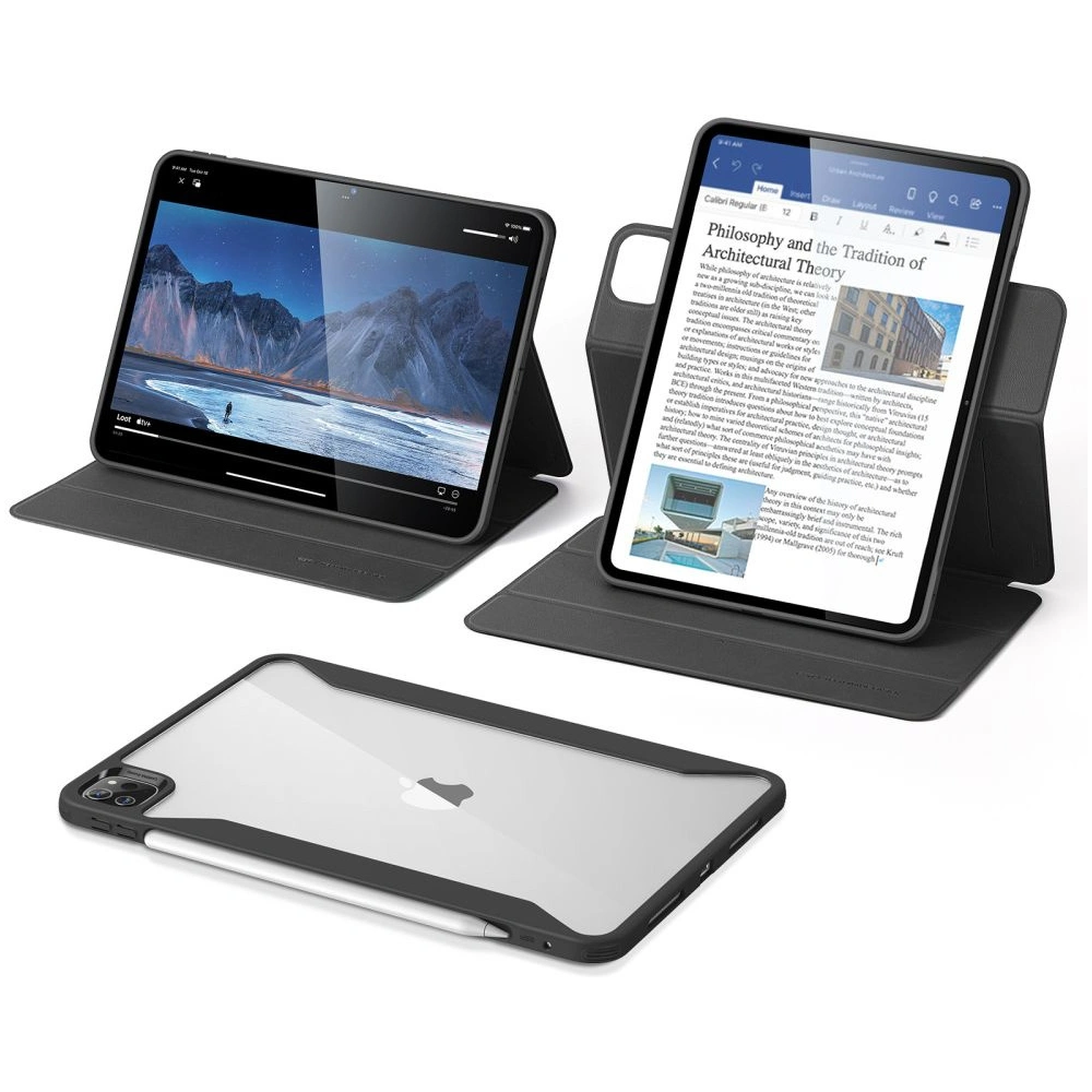 Hurtownia GSM - Etui ESR Rebound Hybrid Apple iPad Pro 11 2024 (5. generație) Negru - ESR776 - {ean13} - Hurt
