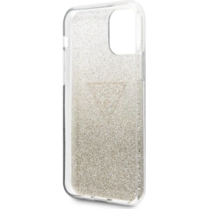 Hurtownia GSM - Etui Guess GUHCN61SGTLGO Apple iPhone 11 aurie/gold hard case Glitter Triangle - GUE239GLD - {ean13} - Hurt