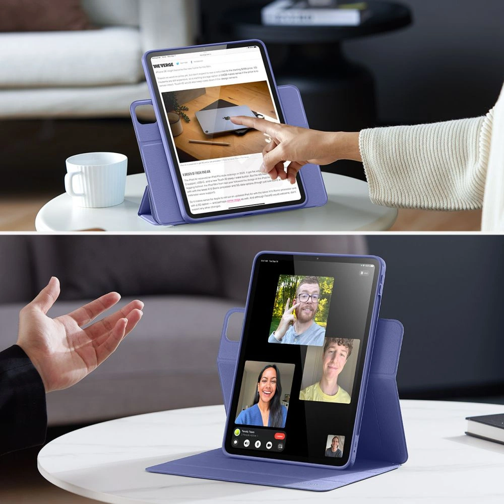 Hurtownia GSM - Etui ESR Rebound Hybrid Apple iPad Pro 11 2024 (5. generație) Lavandă - ESR777 - {ean13} - Hurt