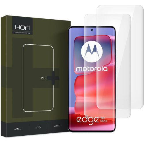 Hofi Distributor - 5906302309405 - HOFI499 - Hofi UV Glass Pro+ Motorola Edge 50 Fusion / Edge 50 Pro 5G Clear [2 PACK] - B2B homescreen