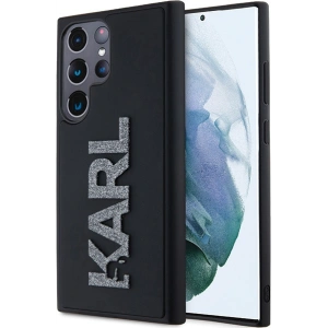Hurtownia GSM - Case Karl Lagerfeld KLHCS24L3DMBKCK Samsung Galaxy S24 Ultra Hardcase 3D Gummi Glitter Logo schwarz/black - KLD1974 - {ean13} - Hurt