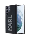 Etui Karl Lagerfeld KLHCS24L3DMBKCK Samsung Galaxy S24 Ultra hardcase 3D Rubber Glitter Logo černý/black