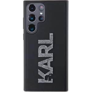 Hurtownia GSM - Etui Karl Lagerfeld KLHCS24L3DMBKCK Samsung Galaxy S24 Ultra hardcase 3D Rubber Glitter Logo czarny/black - KLD1974 - {ean13} - Hurt