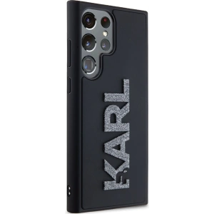 Hurtownia GSM - Case Karl Lagerfeld KLHCS24L3DMBKCK Samsung Galaxy S24 Ultra Hardcase 3D Gummi Glitter Logo schwarz/black - KLD1974 - {ean13} - Hurt