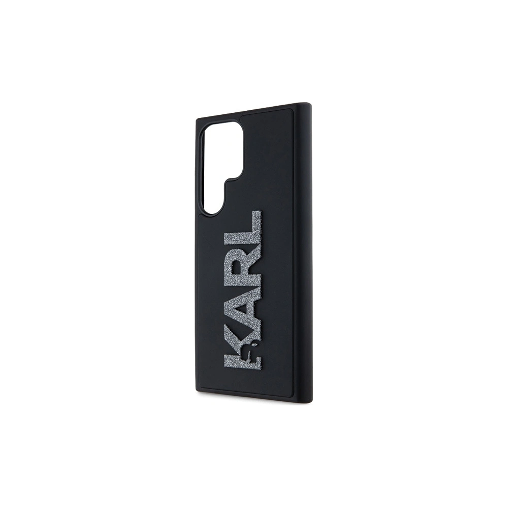 Hurtownia GSM - Case Karl Lagerfeld KLHCS24L3DMBKCK Samsung Galaxy S24 Ultra Hardcase 3D Gummi Glitter Logo schwarz/black - KLD1974 - {ean13} - Hurt