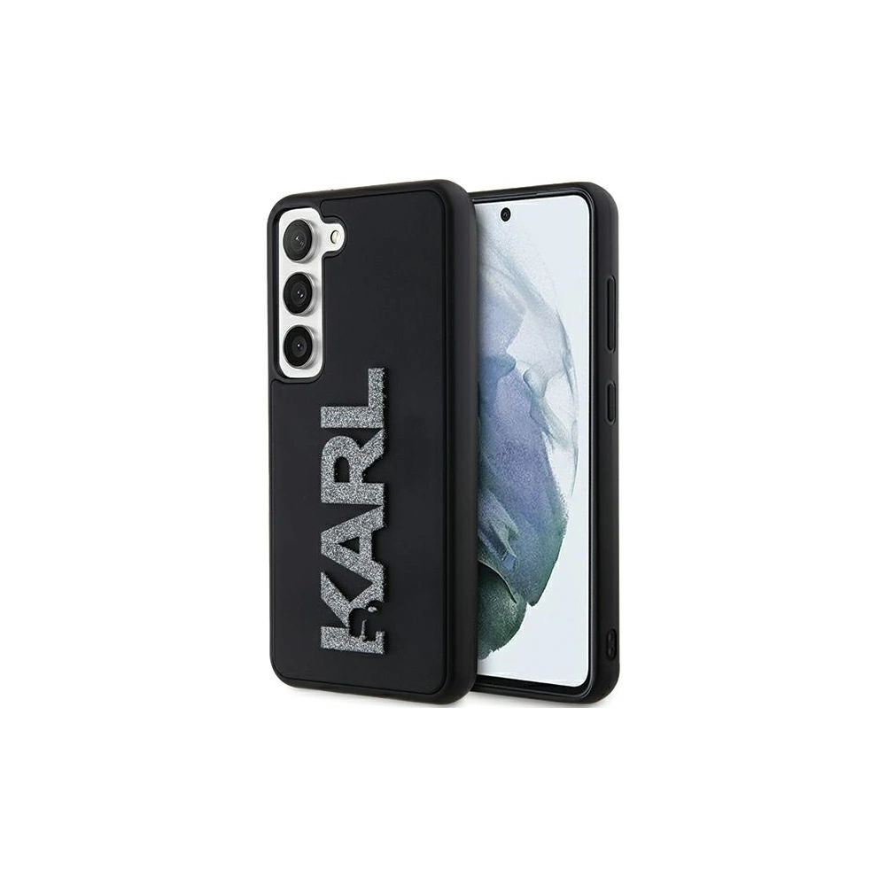 Hurtownia GSM - Etui Karl Lagerfeld KLHCS24S3DMBKCK Samsung Galaxy S24 hardcase 3D Rubber Glitter Logo černý/black - KLD1975 - {ean13} - Hurt