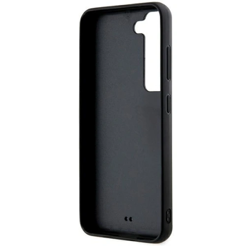 Etui Karl Lagerfeld KLHCS24S3DMBKCK Samsung Galaxy S24 hardcase 3D Rubber Glitter Logo czarny/black
