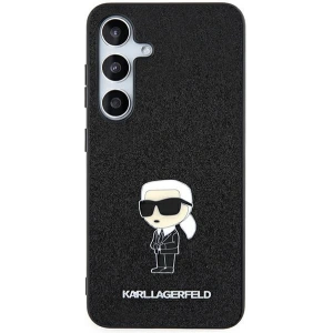 Hurtownia GSM - Etui Karl Lagerfeld KLHCSA35GKNPSK Samsung Galaxy A35 hardcase Fixed Glitter Ikonik Logo Metal Pin negru/black - KLD1976 - {ean13} - Hurt