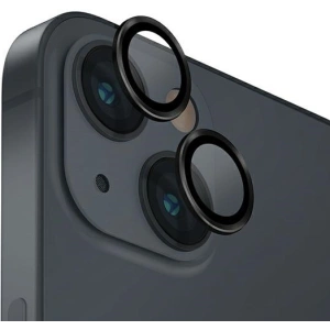 Hurtownia GSM - Sklo na objektiv fotoaparátu UNIQ Optix Aluminium Camera Lens Protector Apple iPhone 14 / 14 Plus midnight black - UNIQ1120 - {ean13} - Hurt