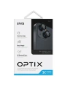 Hurtownia GSM - Sklo na objektiv fotoaparátu UNIQ Optix Aluminium Camera Lens Protector Apple iPhone 14 / 14 Plus midnight black - UNIQ1120 - {ean13} - Hurt