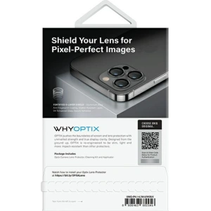 Hurtownia GSM - Sklo na objektiv fotoaparátu UNIQ Optix Aluminium Camera Lens Protector Apple iPhone 14 / 14 Plus midnight black - UNIQ1120 - {ean13} - Hurt