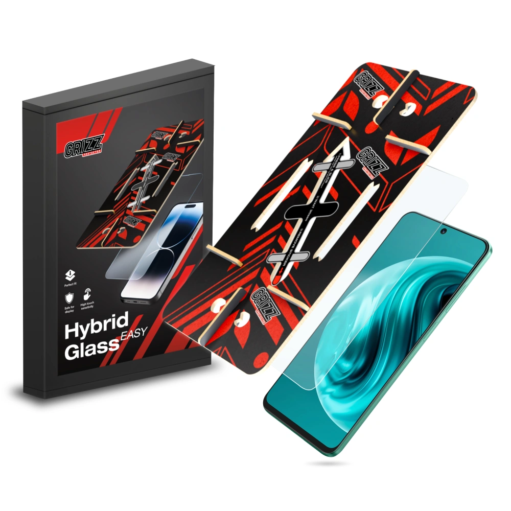 Hurtownia GSM - GrizzGlass HybridGlass Easy pentru Huawei Nova 12i - GRZ9505 - {ean13} - Hurt
