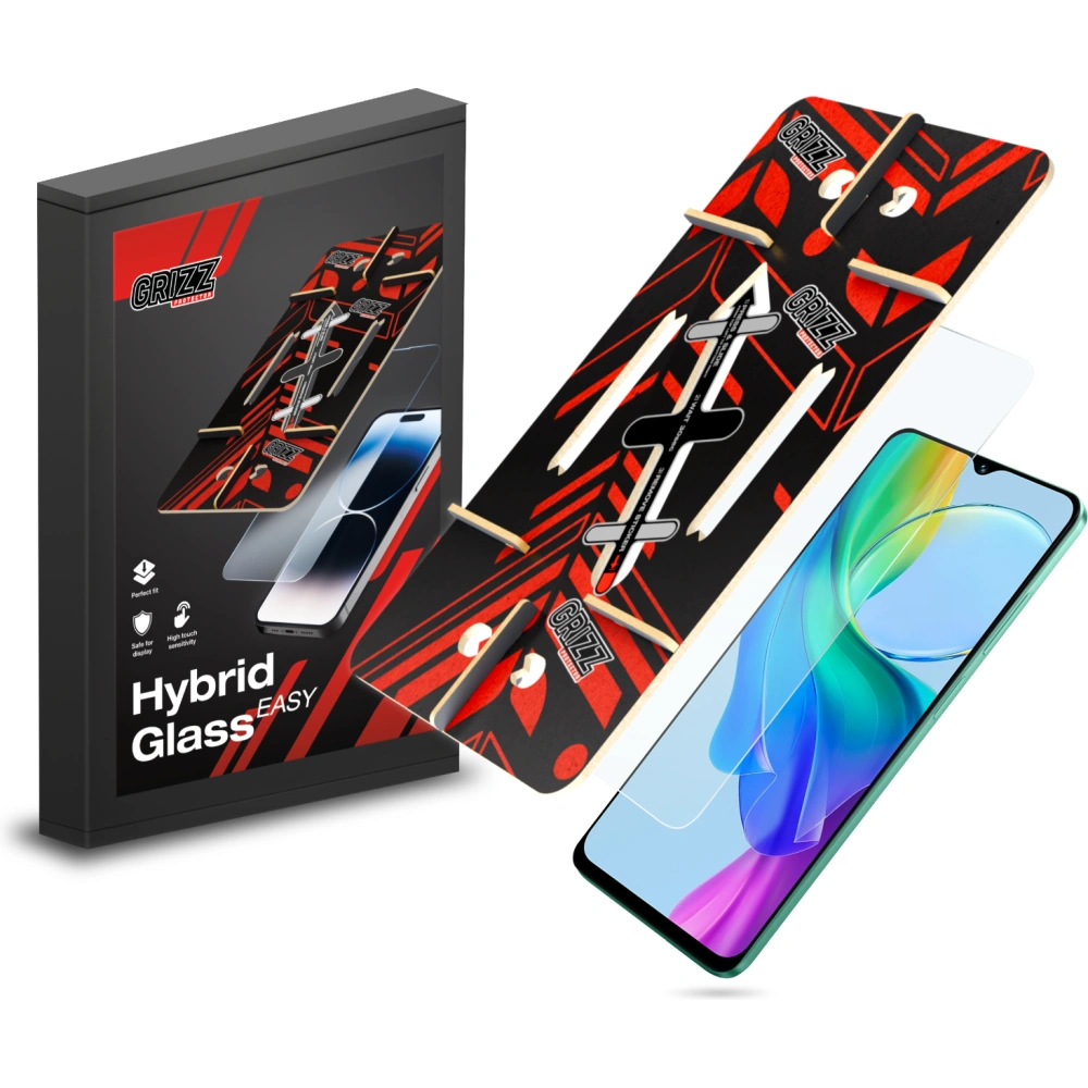 Hurtownia GSM - GrizzGlass HybridGlass Easy pentru Vivo Y03 - GRZ9508 - {ean13} - Hurt