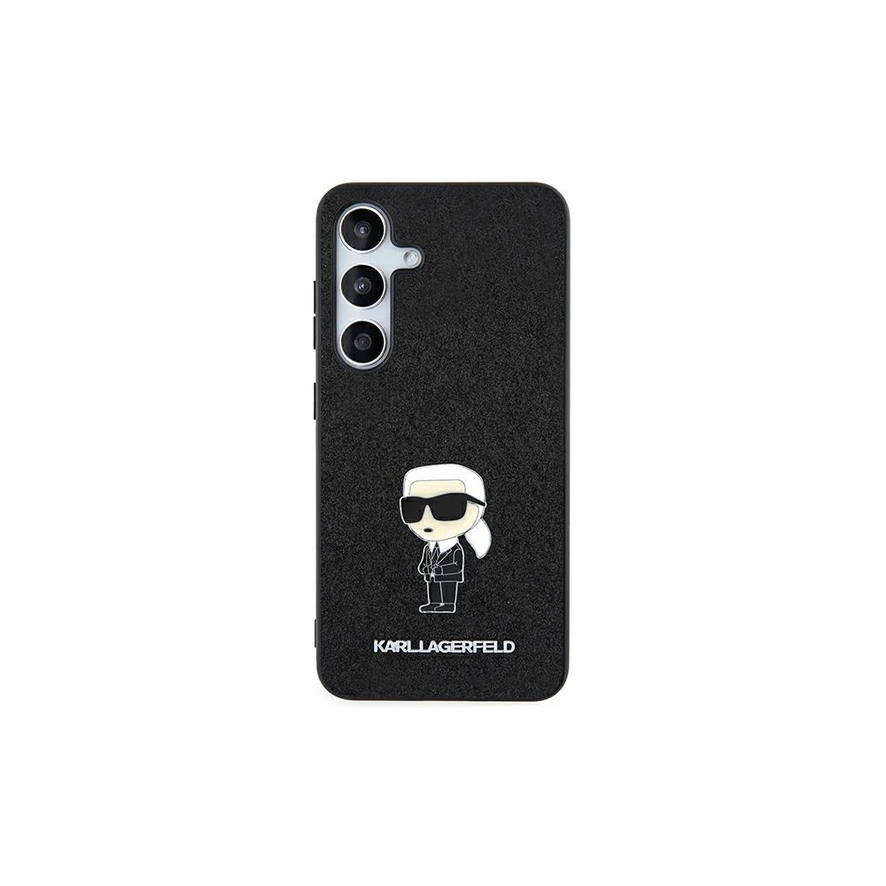 Hurtownia GSM - Etui Karl Lagerfeld KLHCSA55GKNPSK Samsung Galaxy A55 hardcase Fixed Glitter Ikonik Logo Metal Pin negru/black - KLD1977 - {ean13} - Hurt