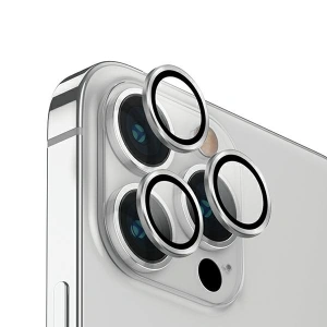Hurtownia GSM - Sticlă pentru obiectivul aparatului UNIQ Optix Aluminium Camera Lens Protector Apple iPhone 14 Pro / 14 Pro Max argintiu sterling - UNIQ1123 - {ean13} - Hurt