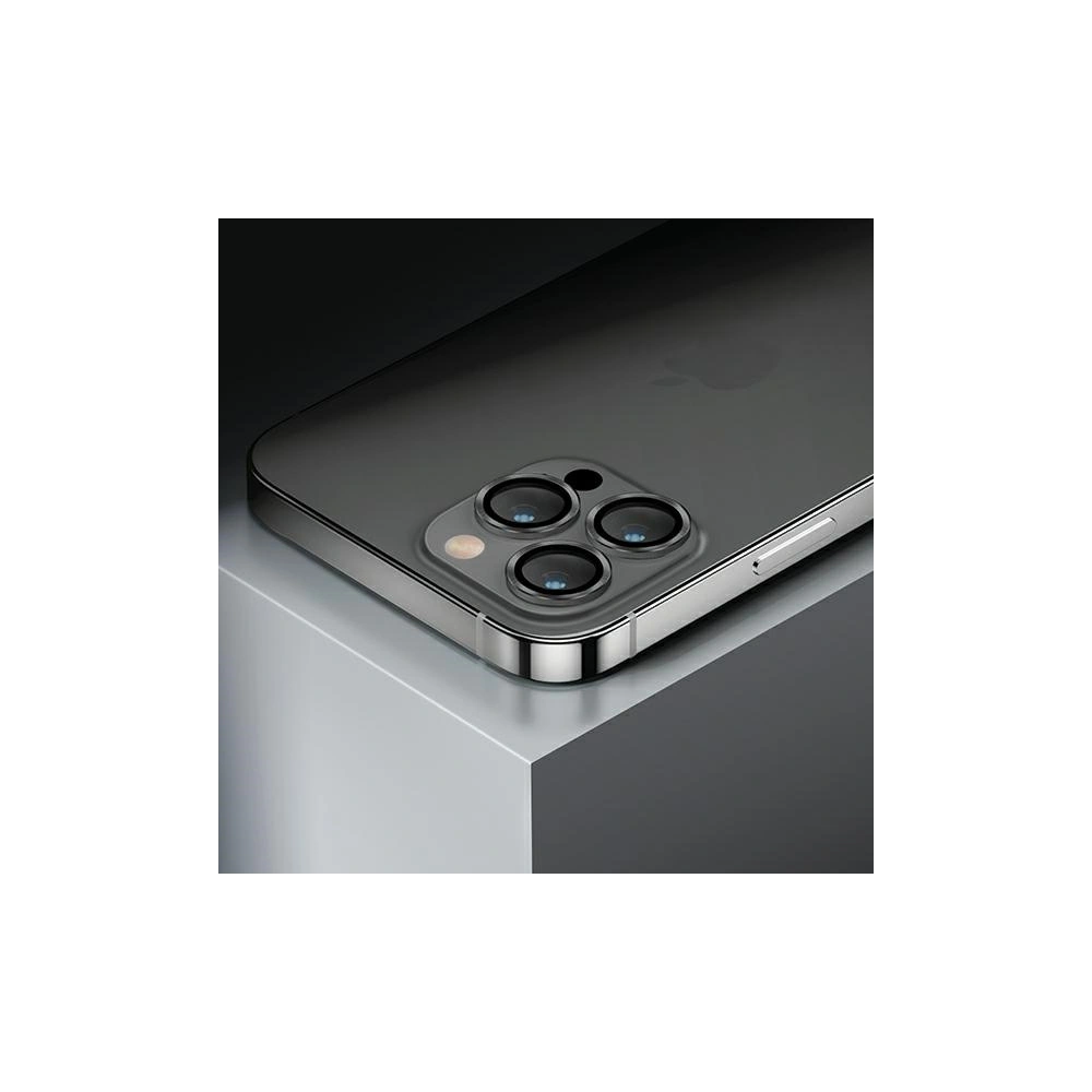 Hurtownia GSM - Szkło na obiektyw aparatu UNIQ Optix Aluminium Camera Lens Protector Apple iPhone 14 Pro / 14 Pro Max sterling silver - UNIQ1123 - {ean13} - Hurt