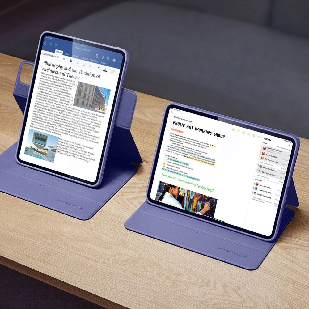 Hurtownia GSM - Etui ESR Rebound Hybrid Apple iPad Pro 12.9 2020/2021/2022 (4., 5. a 6. generace) Levandule - ESR779 - {ean13} - Hurt