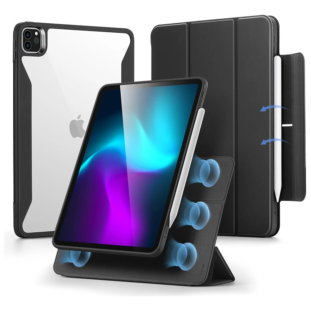Hurtownia GSM - Etui ESR Rebound Hybrid Apple iPad Pro 13 (7. generace) 2024 Černá - ESR781 - {ean13} - Hurt