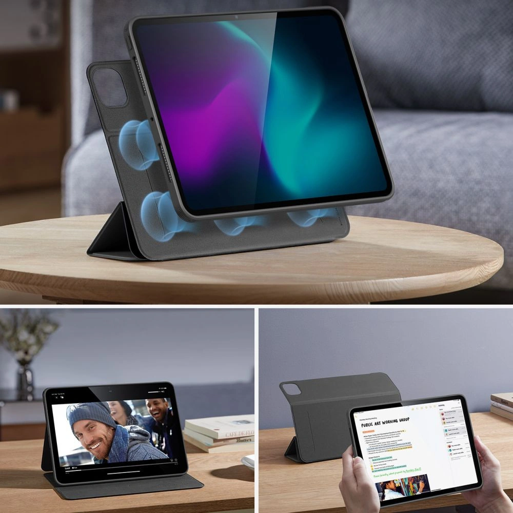 Hurtownia GSM - Etui ESR Rebound Hybrid Apple iPad Pro 13 (7. generace) 2024 Černá - ESR781 - {ean13} - Hurt