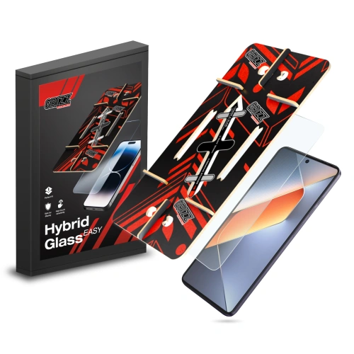 Szkło hybrydowe GrizzGlass HybridGlass Easy do Tecno Pova 6