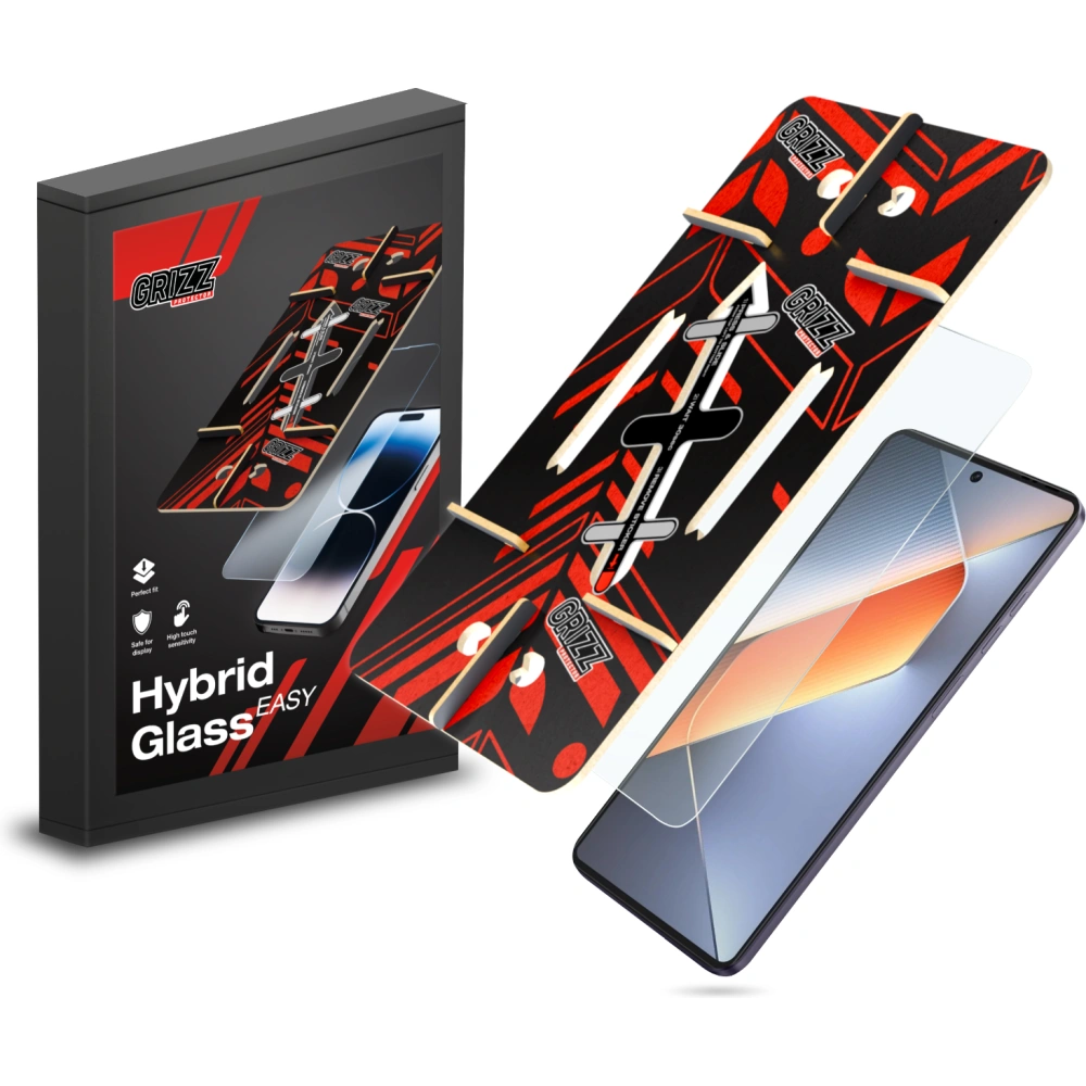 Wholesale GrizzGlass HybridGlass Easy Tecno Pova 6 - GRZ9523 - {ean13} - Hurt