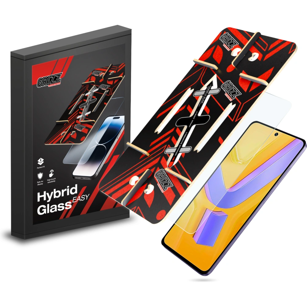Hurtownia GSM - Hybriďové sklo GrizzGlass HybridGlass Easy pro Vivo V40 SE - GRZ9526 - {ean13} - Hurt