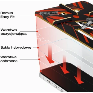 Szkło hybrydowe GrizzGlass HybridGlass Easy do Vivo V40 SE