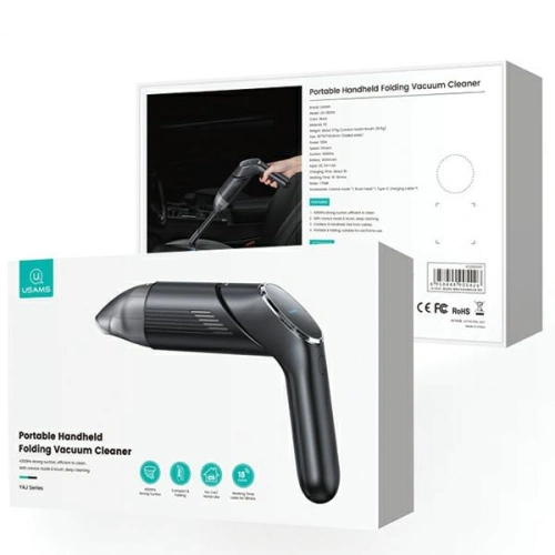 Odkurzacz bezprzewodowy USAMS US-ZB259 YAJ Series czarny/black