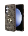Etui Guess GUHCSA554GMGBR Samsung Galaxy A55 carcasă dură 4G Big Metal Logo maro/brown
