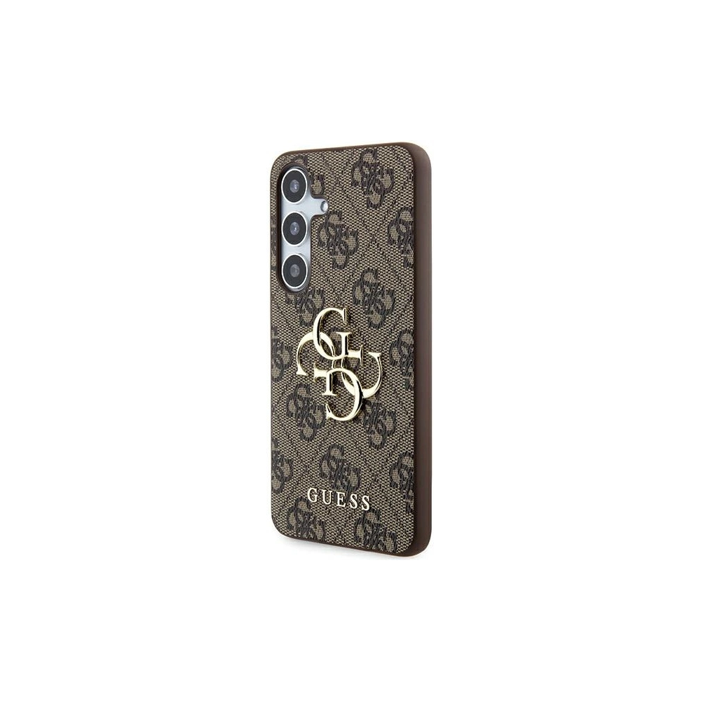 Wholesale Guess GUHCSA554GMGBR Samsung Galaxy A55 hardcase 4G Big Metal Logo brown - GUE3420 - {ean13} - Hurt