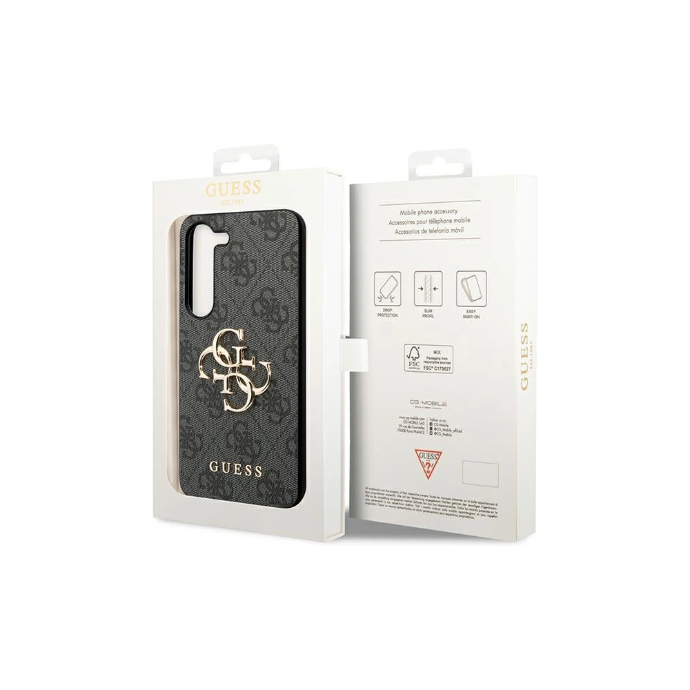 Hurtownia GSM - Etui Guess GUHCSA554GMGGR Samsung Galaxy A55 hardcase 4G Big Metal Logo negru/black - GUE3421 - {ean13} - Hurt