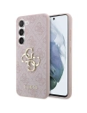 Wholesale Guess GUHCSA554GMGPI Samsung Galaxy A55 hardcase 4G Big Metal Logo pink - GUE3422 - {ean13} - Hurt