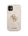 Wholesale Guess GUHCSA554GMGPI Samsung Galaxy A55 hardcase 4G Big Metal Logo pink - GUE3422 - {ean13} - Hurt
