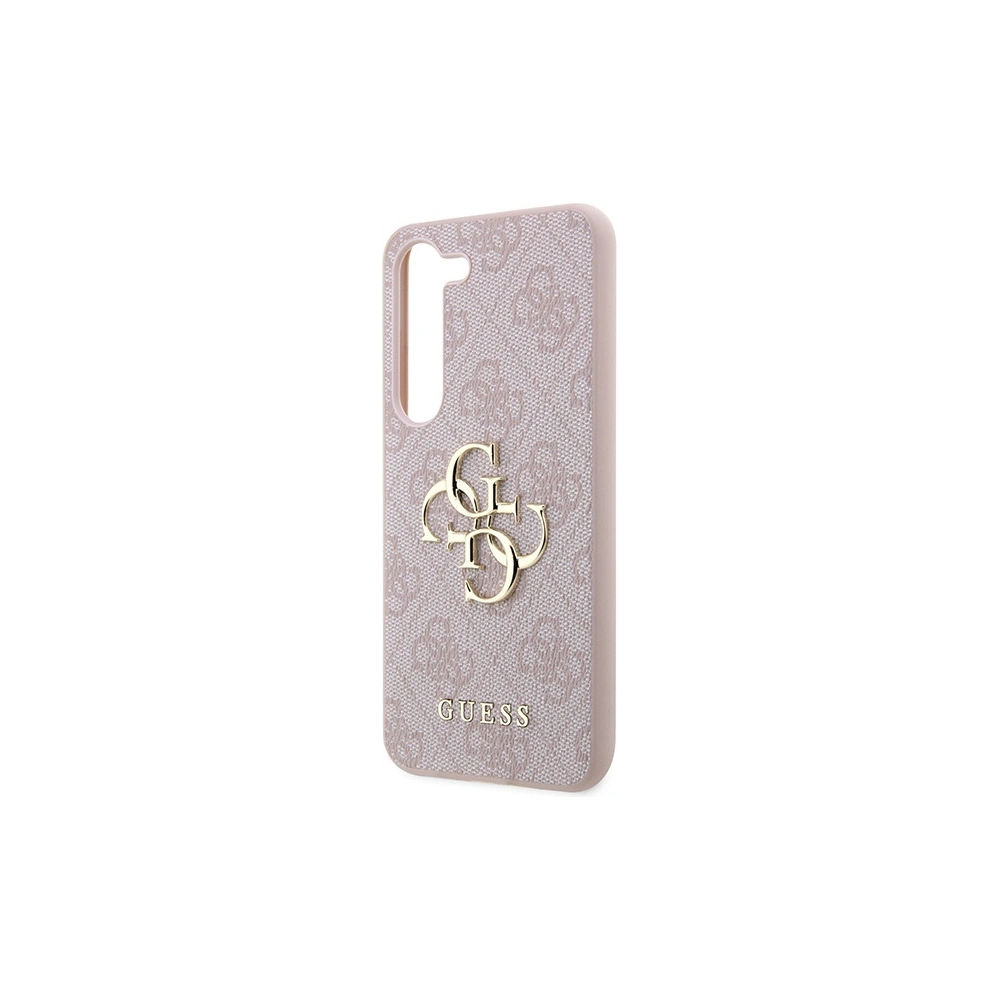 Wholesale Guess GUHCSA554GMGPI Samsung Galaxy A55 hardcase 4G Big Metal Logo pink - GUE3422 - {ean13} - Hurt