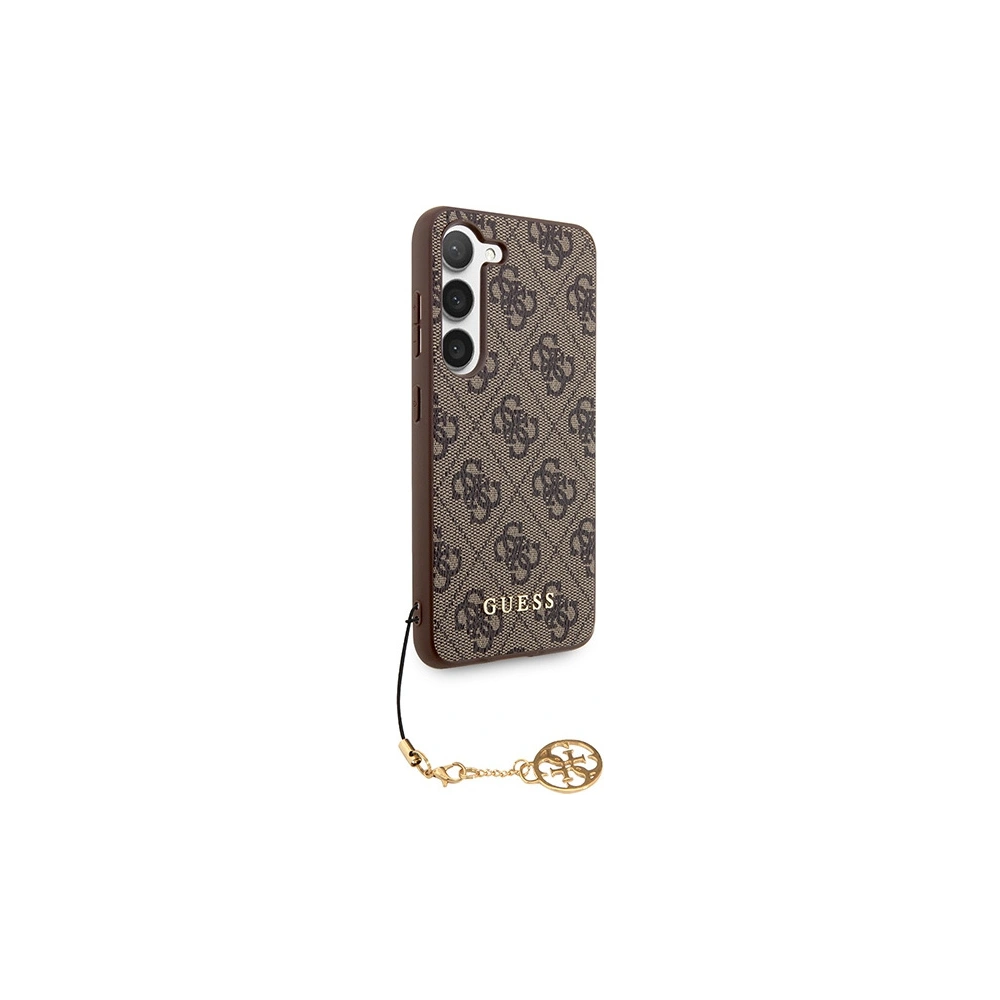 Hurtownia GSM - Etui Guess GUHCSA55GF4GBR Samsung Galaxy A55 hardcase 4G Charms Collection marron/brown - GUE3423 - {ean13} - Hurt