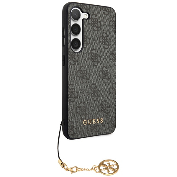 Kryt Guess GUHCSA55GF4GGR Samsung Galaxy A55 hardcase 4G Charms Collection black