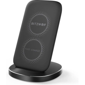 BlitzWolf 10W Qi Wireless Fast Charger Stand Holder BW-FWC6