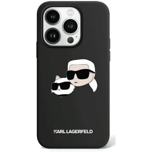 Hurtownia GSM - Case Karl Lagerfeld KLHMP15SSKCHPPLK Apple iPhone 15 / 14 / 13 Hardcase Silikon Karl & Choupette MagSafe schwarz/black - KLD1981 - {ean13} - Hurt