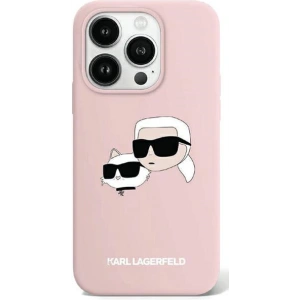 Hurtownia GSM - Case Karl Lagerfeld KLHMP15SSKCHPPLP Apple iPhone 15 / 14 / 13 Hardcase Silikon Karl & Choupette MagSafe rosa/pink - KLD1982 - {ean13} - Hurt