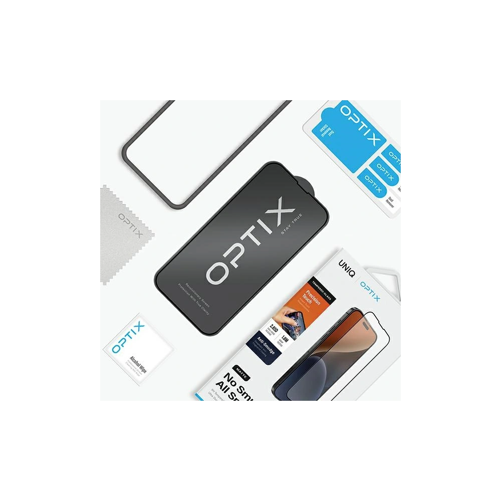 Hurtownia GSM - Gehärtetes mattes Glas UNIQ Optix Matte Apple iPhone 15 Pro Max - UNIQ1134 - {ean13} - Hurt