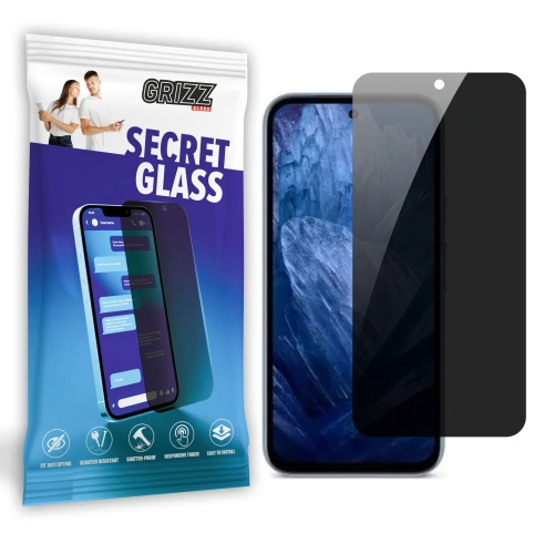 Matowe szkło prywatyzujące GrizzGlass SecretGlass do Google Pixel 8a